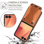 2-in-1 Magnetic Detachable Wallet Case for Samsung Galaxy Z Flip 7