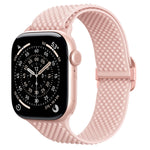 Elastic Silicone Band with Slide Buckle for Apple Watch