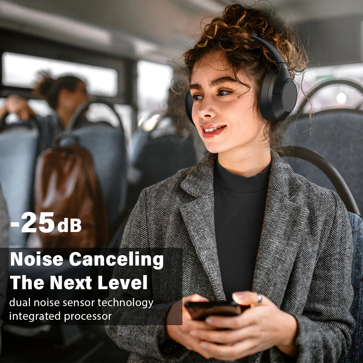 FIFINE X3 Over-ear Bluetooth Noise Canceling Headset