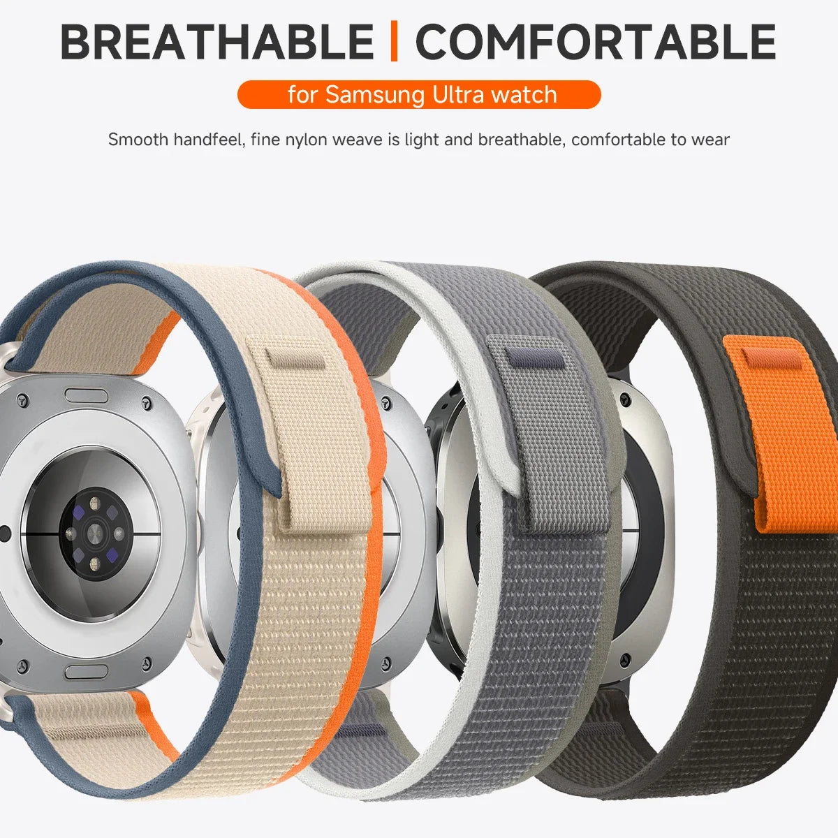 Trail Loop Nylon Strap for Samsung Galaxy Watch Ultra