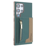 Samsung Galaxy S24 Magnetic Leather Case with Detachable Card Holder