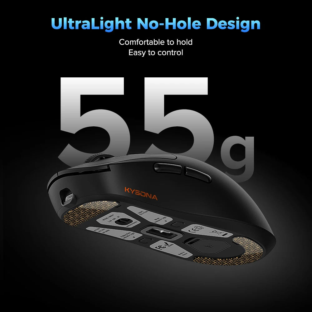Kysona M600 V2 Wireless Gaming Mouse