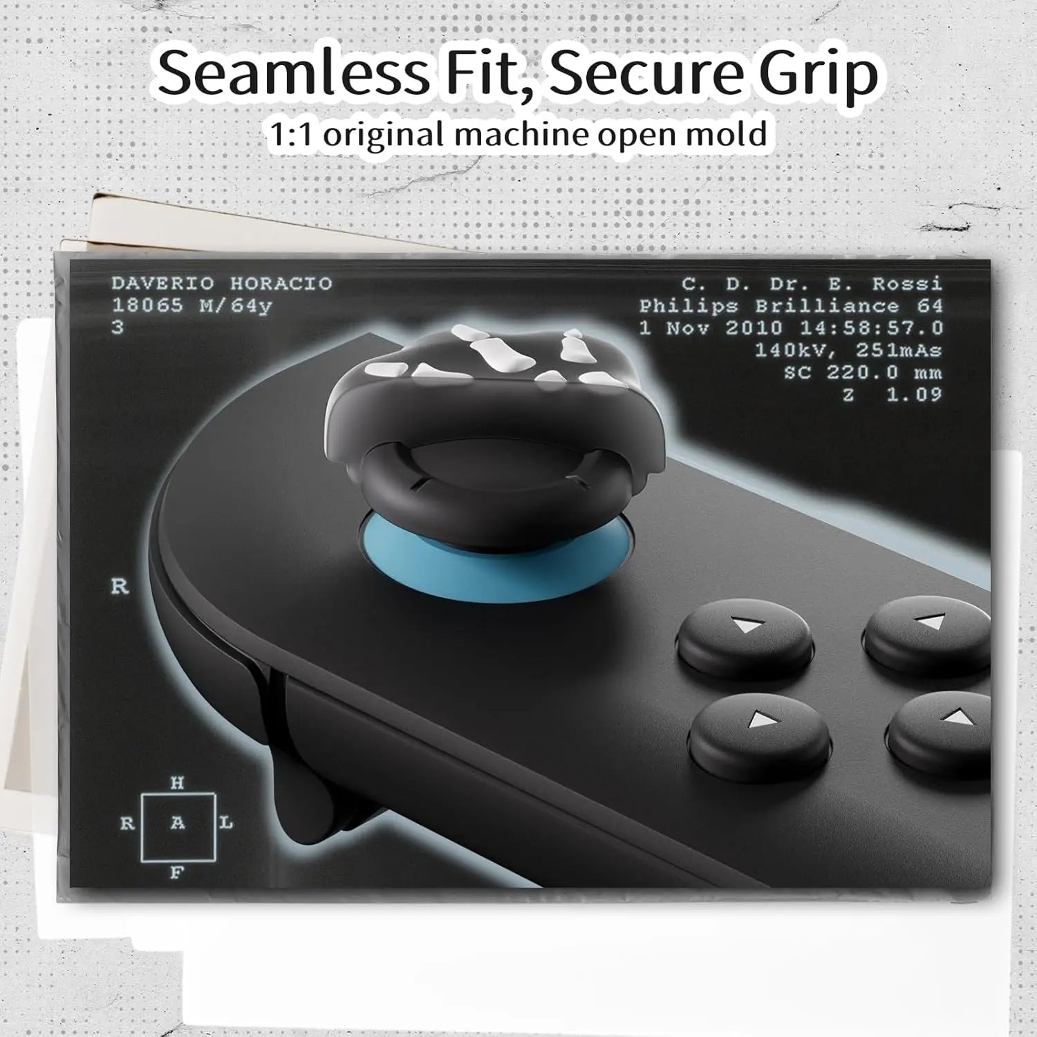 Skull Cat Silicone Thumb Grips for Nintendo Switch 2