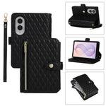Quilted Leather Wallet Case with Foldable Viewing Stand for Samsung Galaxy Z Fold 8