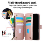iPhone 17 Series Crossbody Purse Case with Wrist Strap