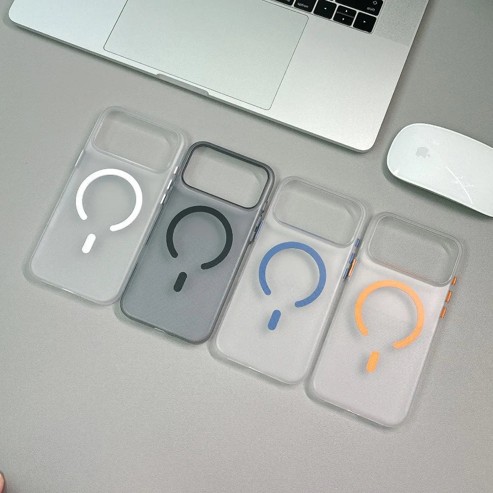 Ultra-Thin Clear MagSafe Case for iPhone 17 Series