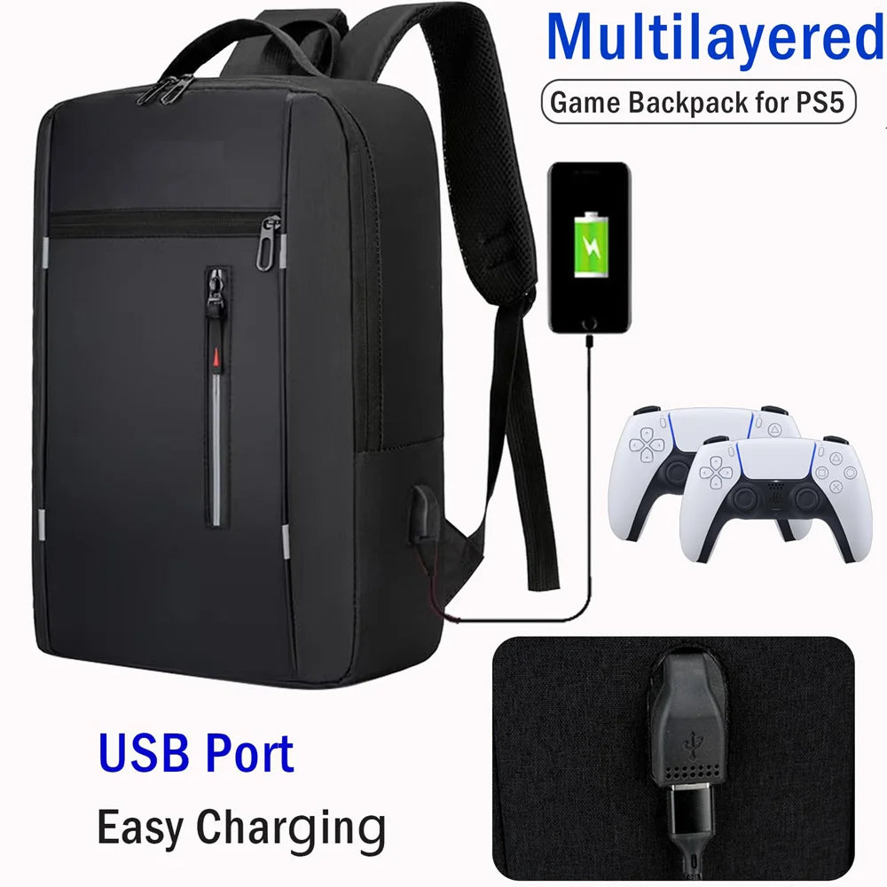 PlayStation 5 Padded Divider Travel Backpack