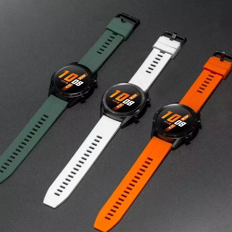 Durable and Comfortable Silicone Band for Samsung Galaxy Watch 8 / Galaxy Watch 8 Classic