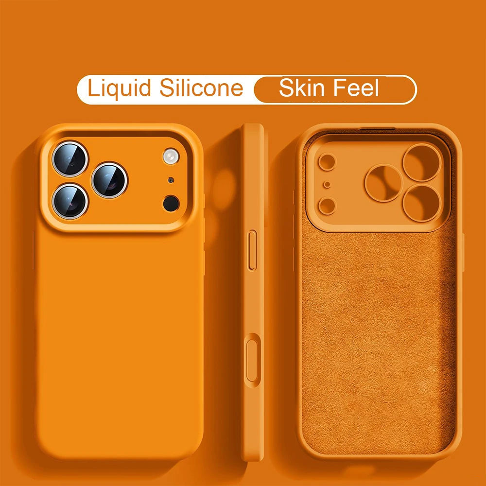 Liquid Silicone Protective Case for iPhone 17 Series