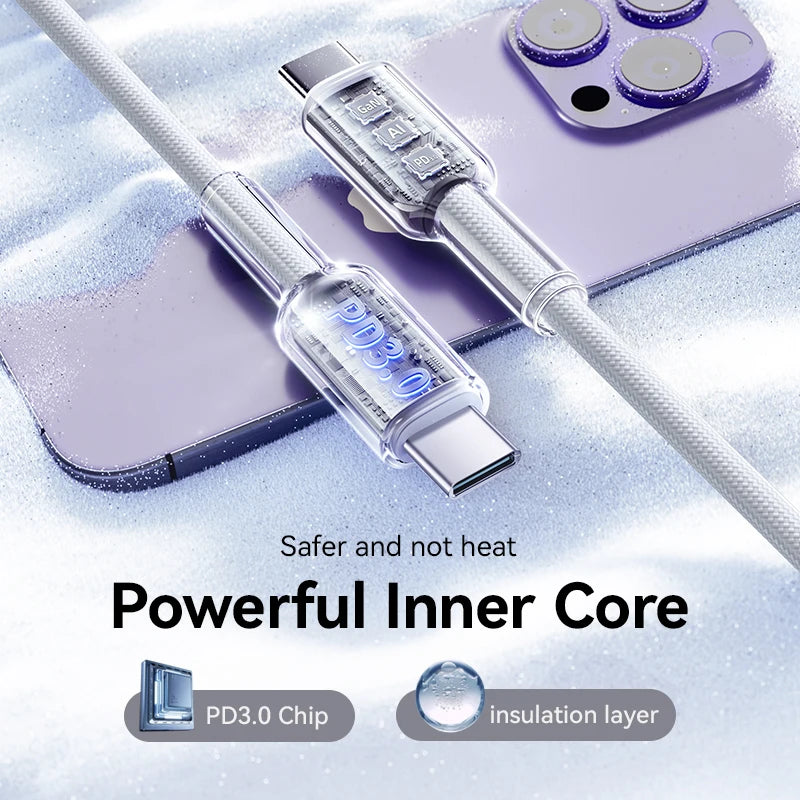 Joyroom PD 60W USB-C Fast Charging & Data Cable