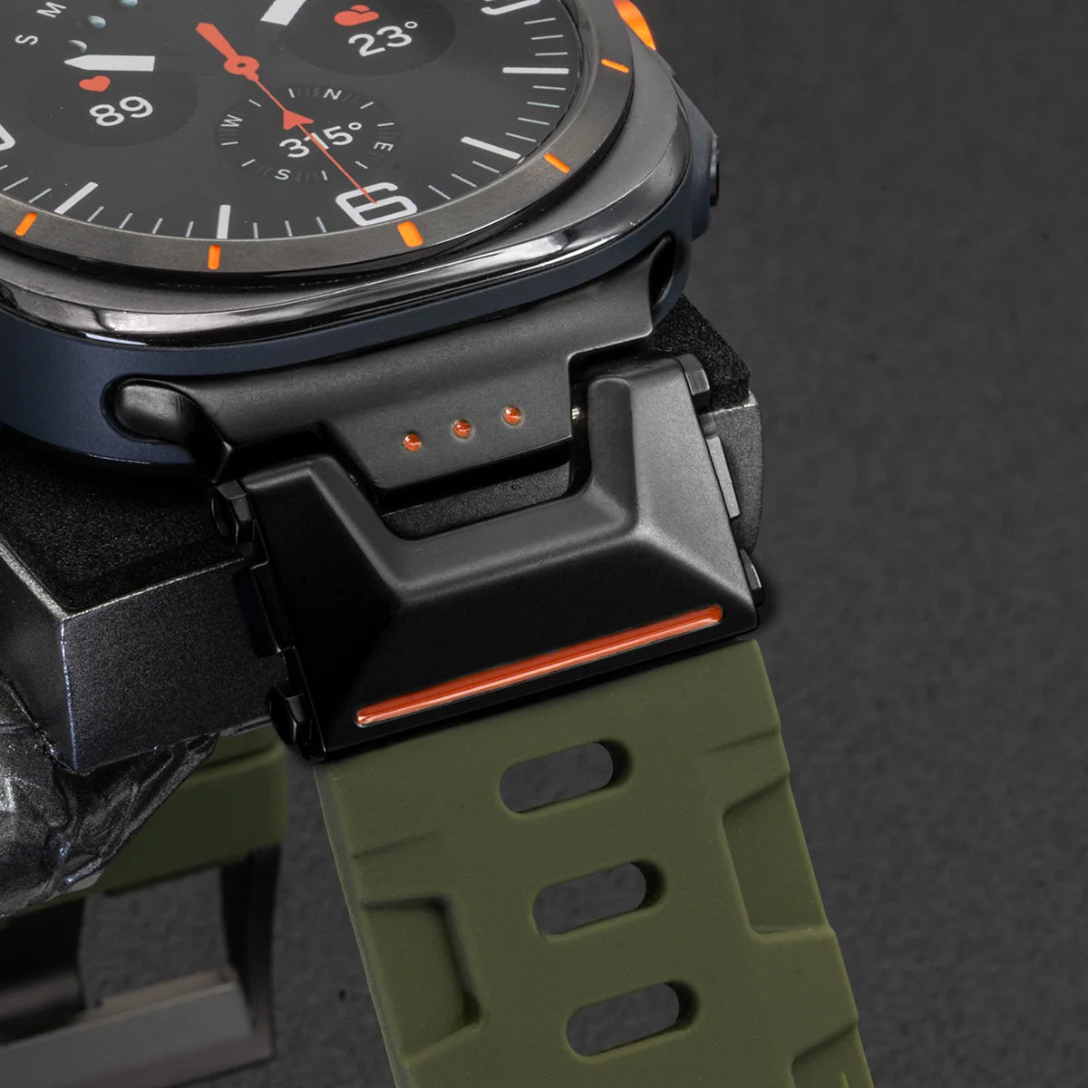 Soft Silicone Sports Band for Samsung Galaxy Watch Ultra and Samsung Galaxy Watch Ultra (2025)