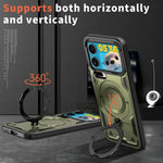 Xiaomi 17 Series Heavy Duty Magnetic Case with Rotating Ring Stand