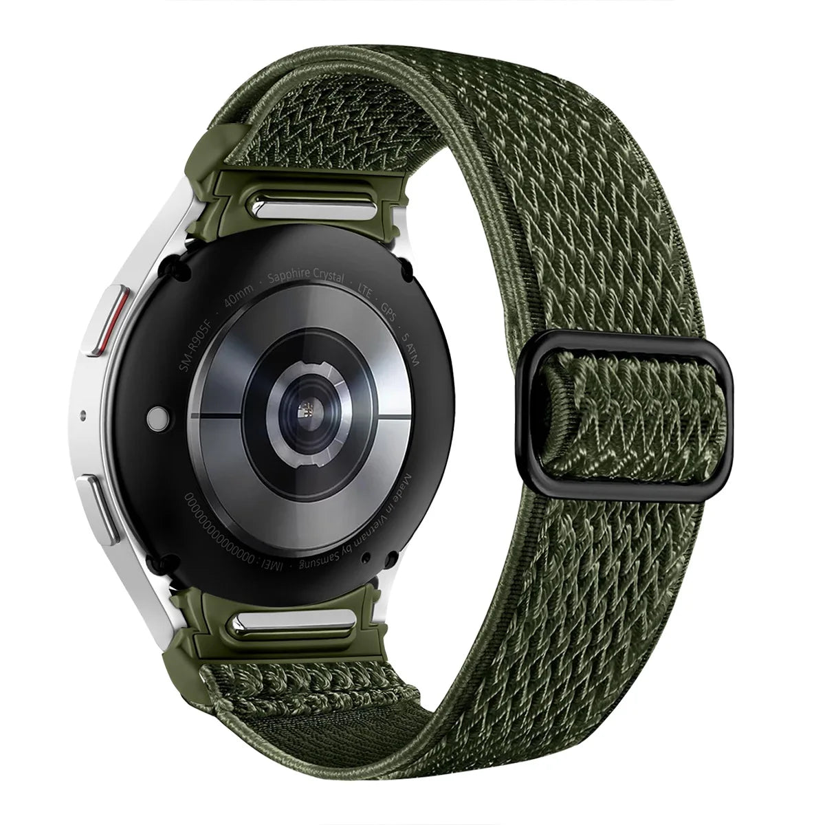 Elastic Nylon Wave Pattern Sport Band for Samsung Galaxy Watch 7