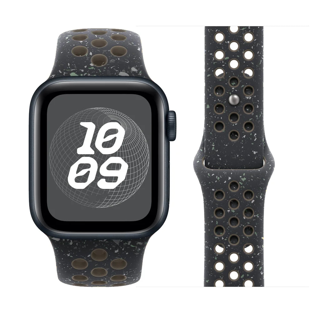 Premium Breathable Silicone Strap for Apple Watch