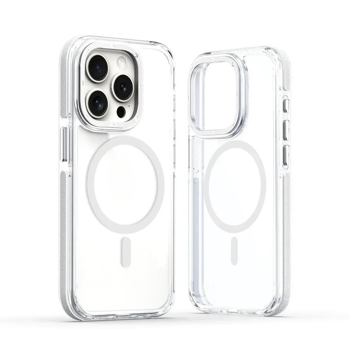 Shockproof MagSafe Clear Case for iPhone 16 Series