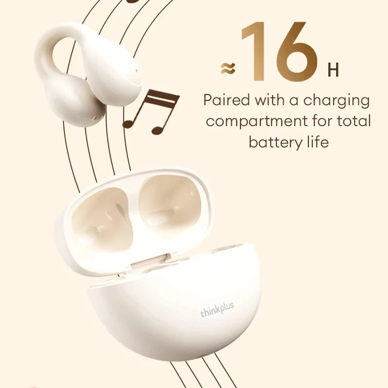Lenovo LP25 Bluetooth 5.4  Earclip Earbuds