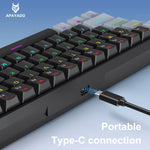 APAYADO K61 60% Portable Mechanical Keyboard