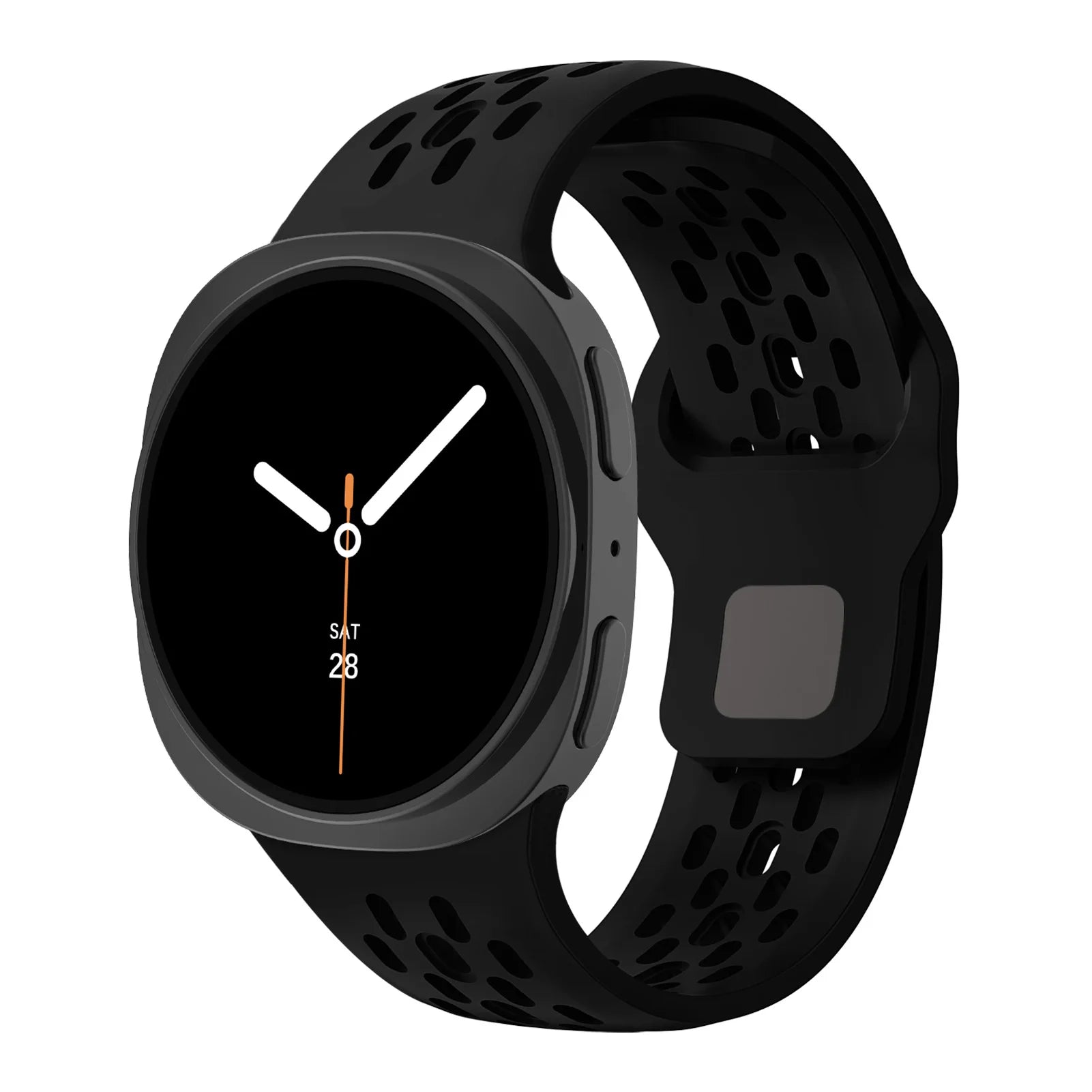Breathable Rubber Wristband for Samsung Galaxy Watch 8 & Galaxy Watch 8 Classic