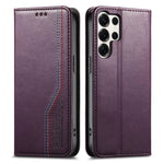 Samsung Galaxy S26 Series Leather Flip Case with Card Holder