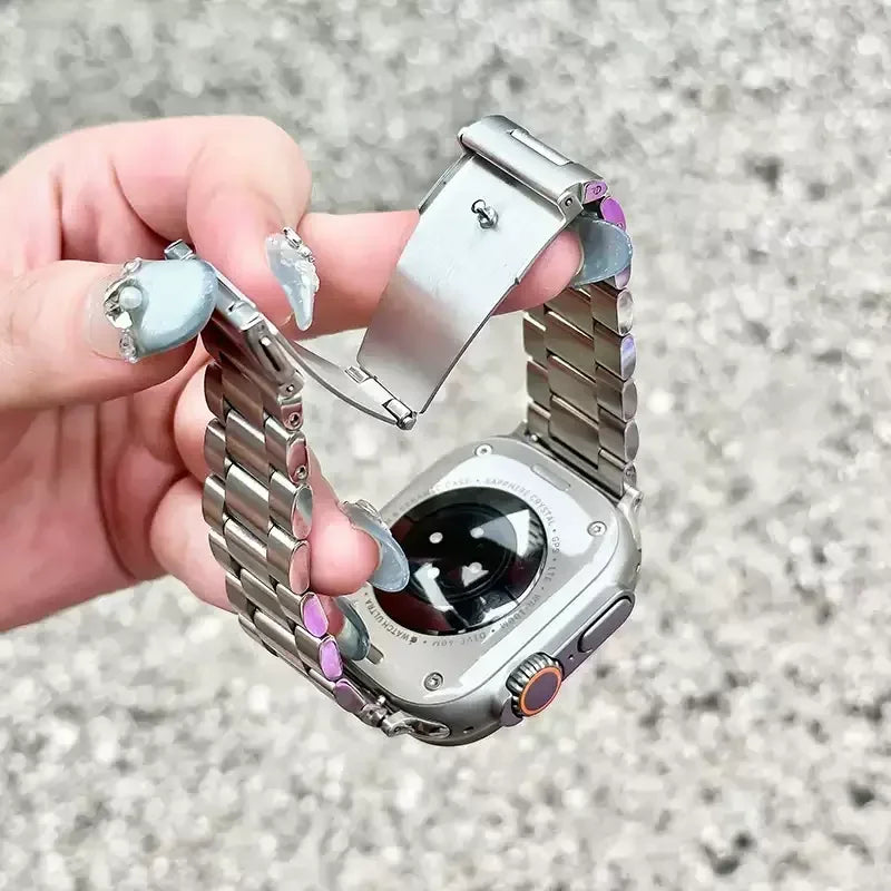 Luxury Stainless Steel Strap for Apple Watch