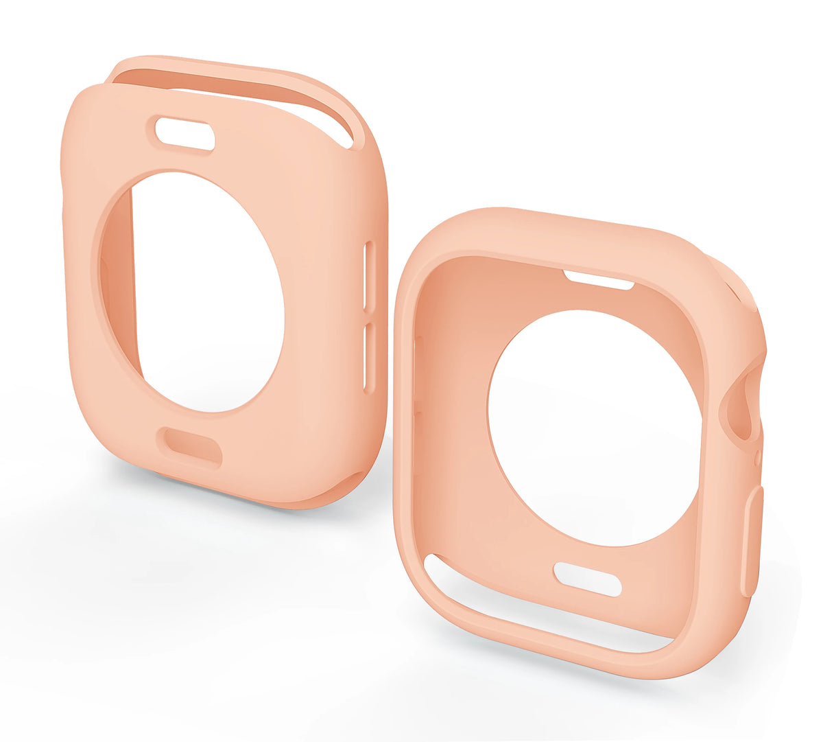 Candy Color Soft Silicone Bumper Case for Apple Watch