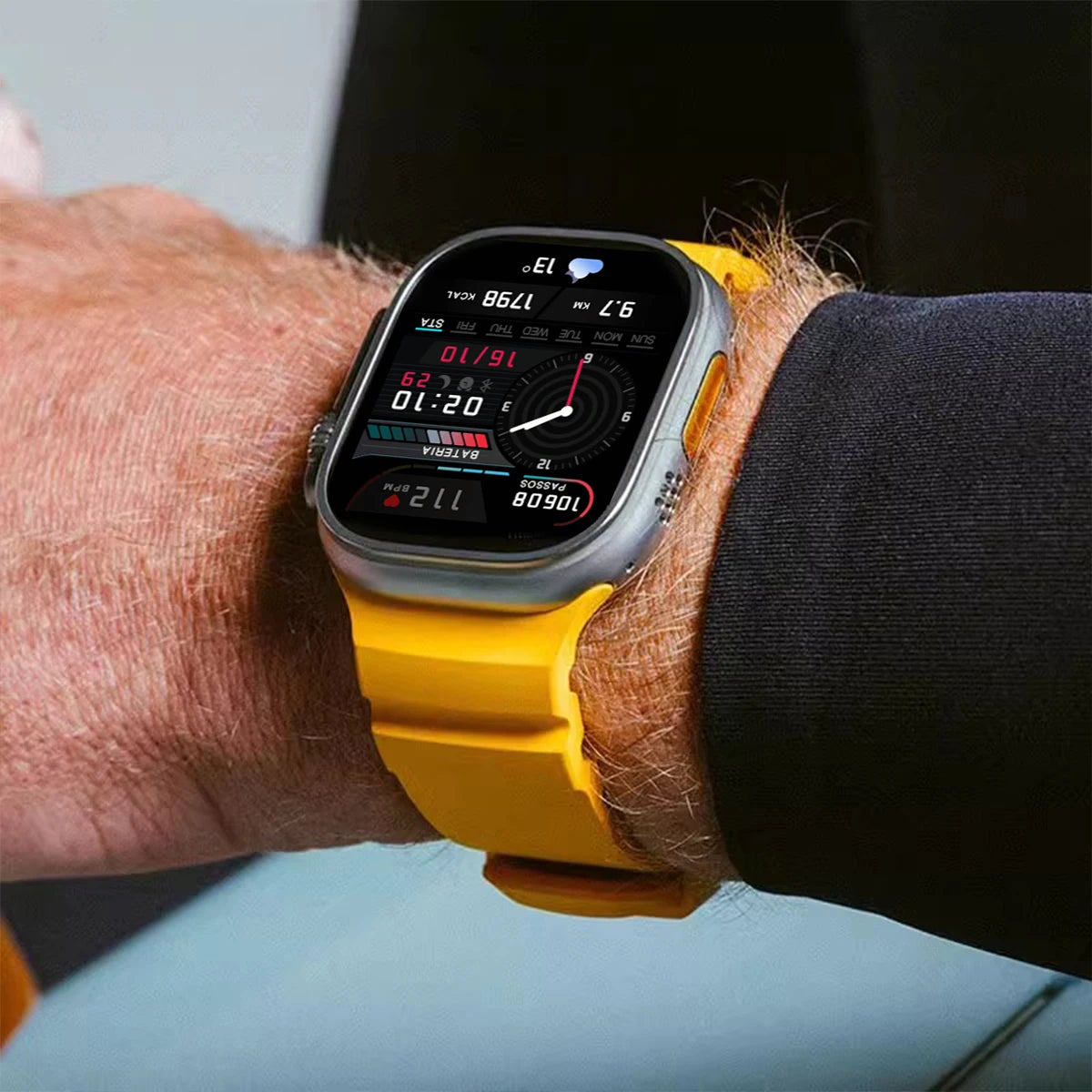 Durable Sports Silicone Band for Apple Watch