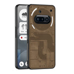 Matte PU Leather & Silicone Case for Nothing Phone 3a / 3a Pro