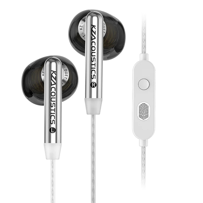 KZ Duet Quad-Core Dual Dynamic Driver Earphones