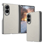 Luxury Magnetic Skin-Feel Leather Case for Samsung Galaxy Z Fold 8