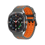 Two-Color Marine Silicone Band for Samsung Galaxy Watch Ultra and Samsung Galaxy Watch Ultra (2025)