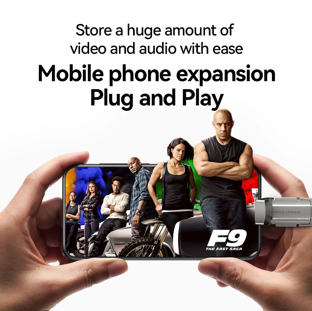 MOVESPEED High-Speed USB 3.2 Solid State Pen Drive