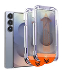 2-Pack Easy Install Tempered Glass Screen Protector for Samsung Galaxy S24 Series