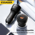 Essager 90W Dual-Port USB-C Car Charger