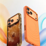 Water Ripple Design Protective MagSafe Case for iPhone 17 Series