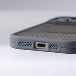 Translucent Mesh Cooling MagSafe Case for iPhone 15 Series
