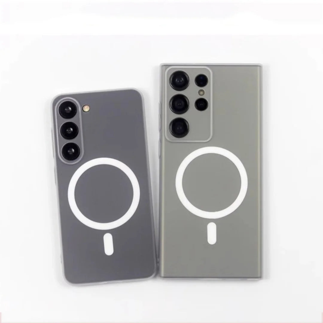 Ultra-Thin 0.1mm Magnetic Matte Case for Samsung Galaxy S25 Series