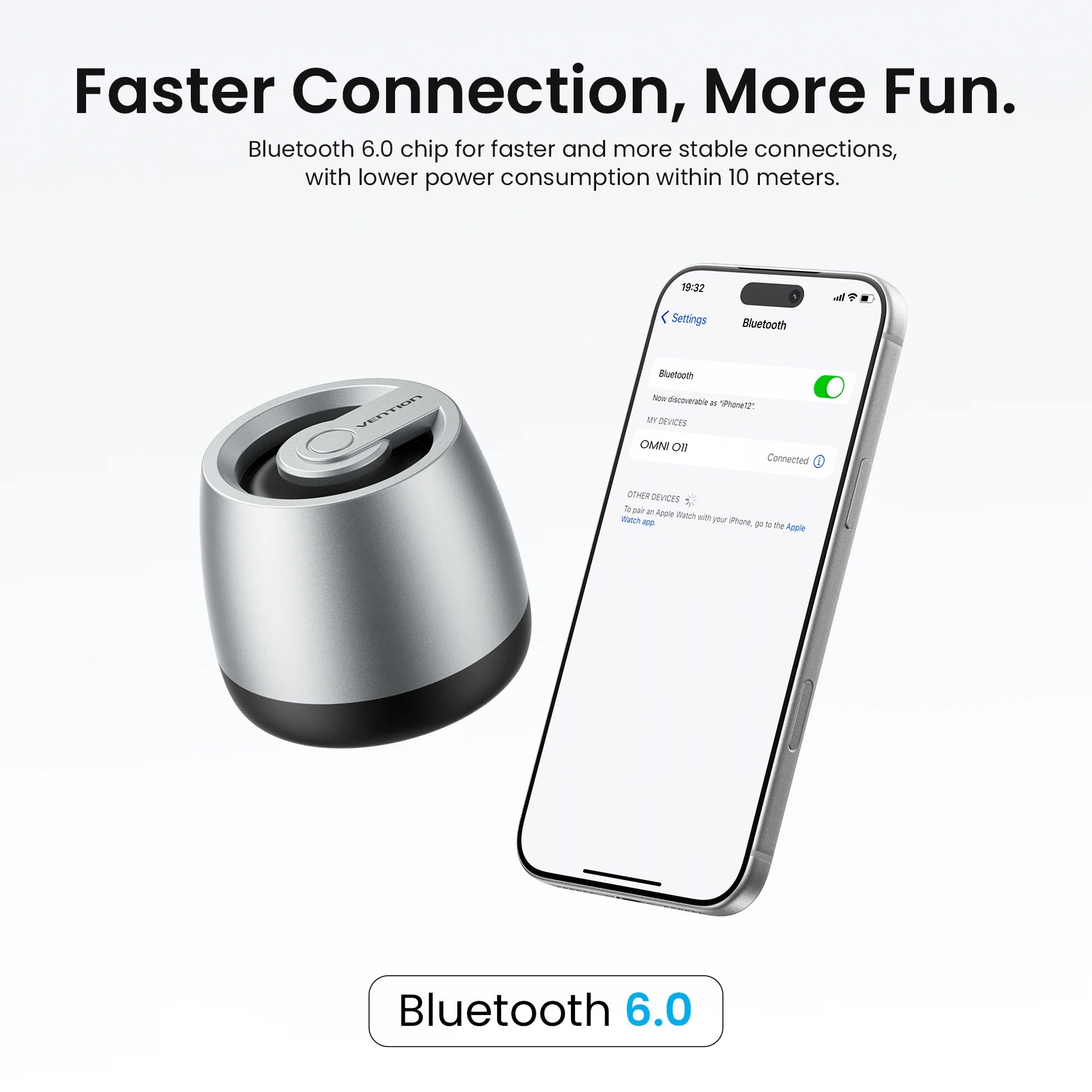 Vention Bluetooth 6.0 Portable Speaker
