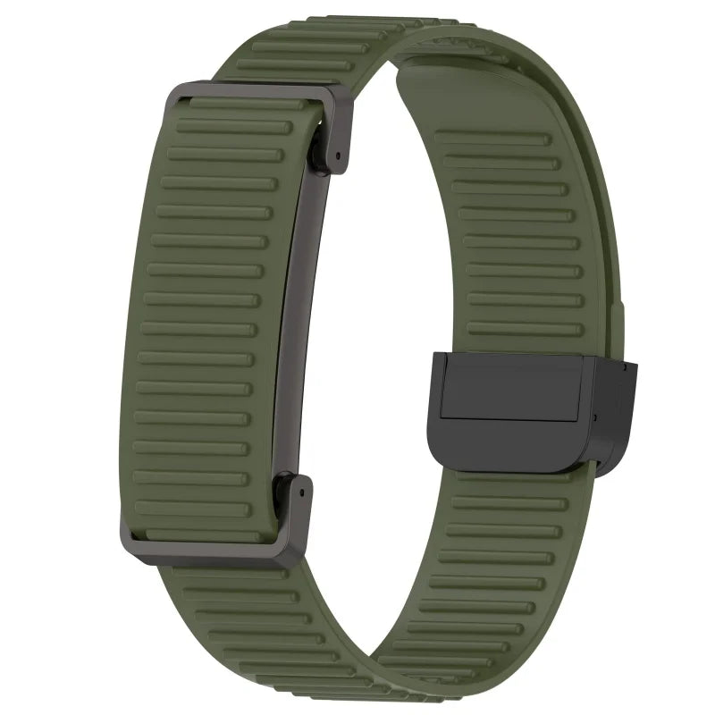 Soft Silicone Ridged Watch Strap for Google Fitbit Air