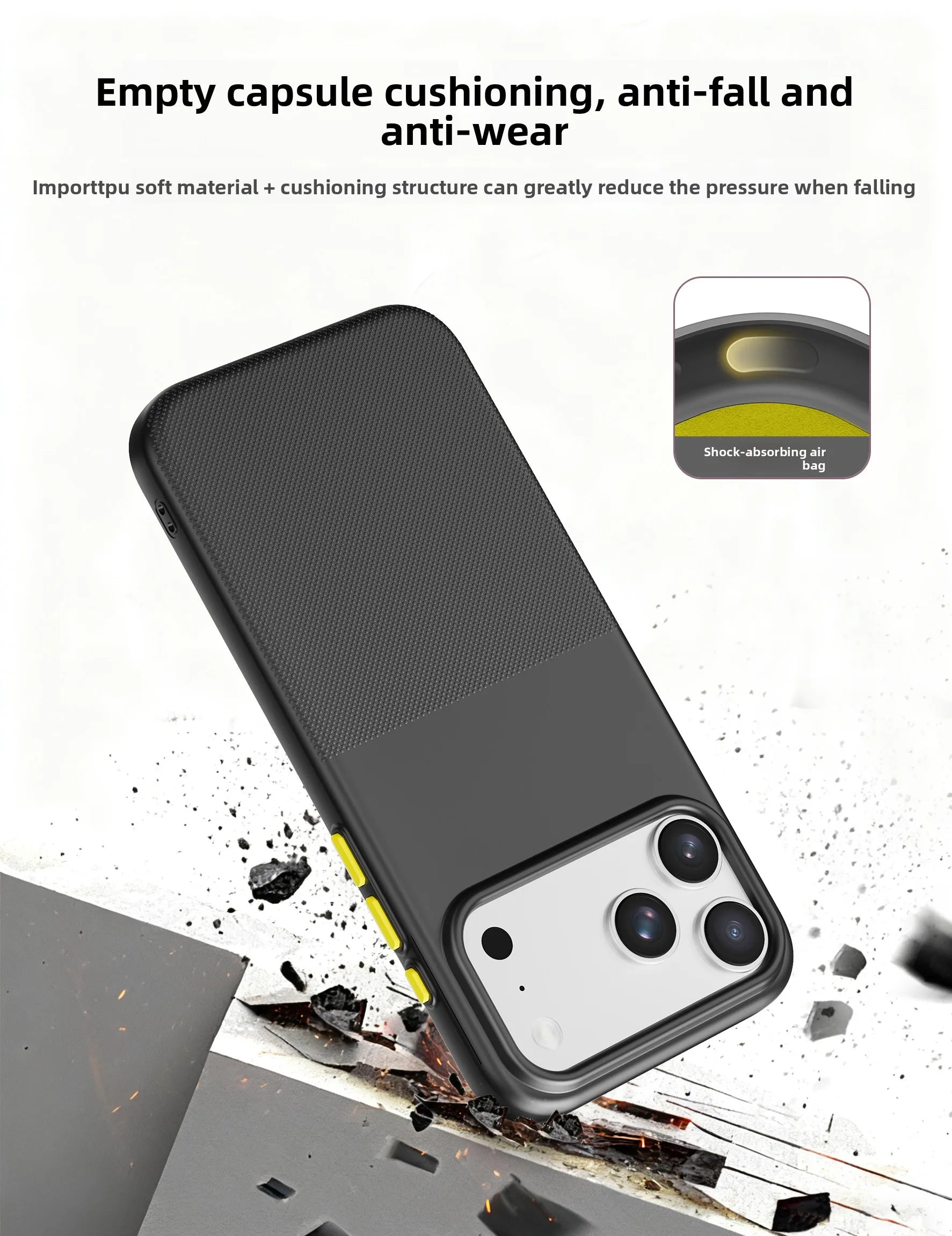 Luxury Color Block MagSafe Protective Case for iPhone 17 Series