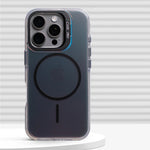 Premium Shockproof Laser Gradient MagSafe Case with Built-In Kickstand for iPhone 15 Series