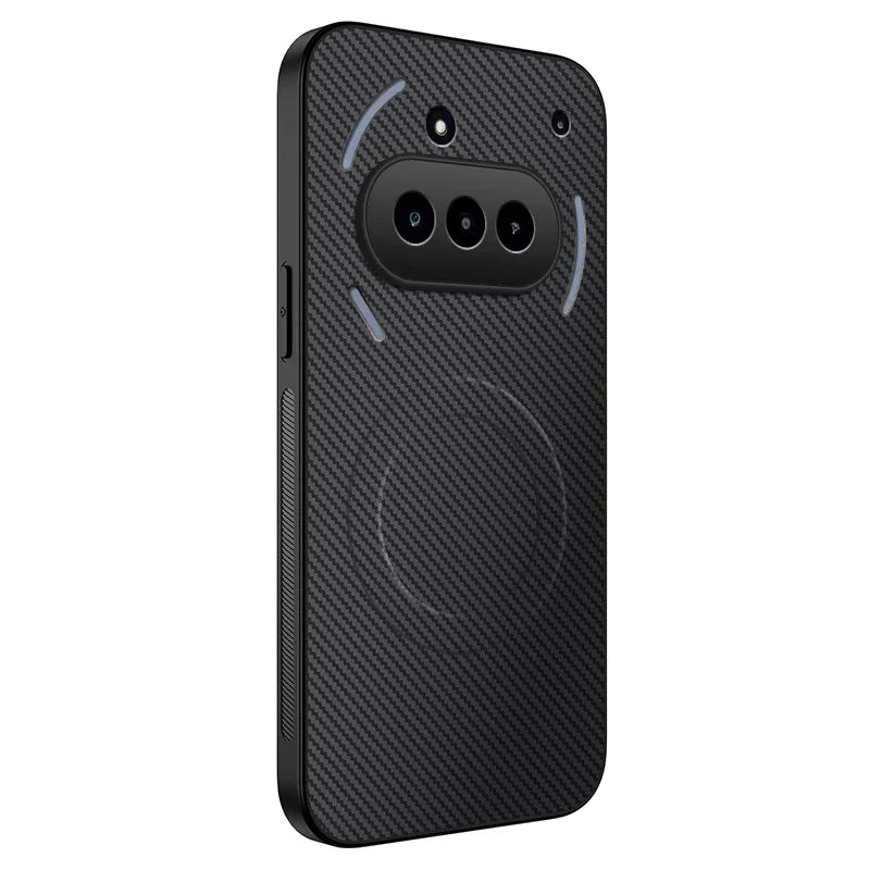 Carbon Fiber Magnetic Shockproof Case for Nothing Phone 3a / 3a Pro