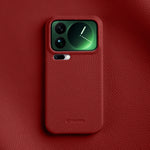 Premium Cowhide Leather Case for Xiaomi 17 Series