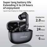 Mpow S65 Bluetooth 5.3 Earbuds – 30-Hour Playback