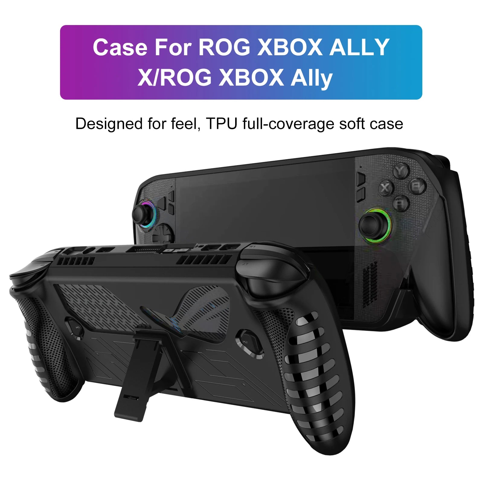 Asus ROG Xbox Ally / Ally X  TPU Protective Cover with Built-in Kickstand