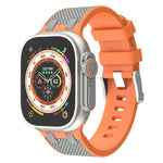 Two-Tone Silicone Sport Band for Apple Watch