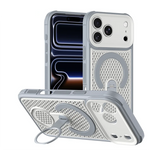 MagSafe Compatible Heat Dissipation Case with 360° Ring Stand for iPhone 17 Series