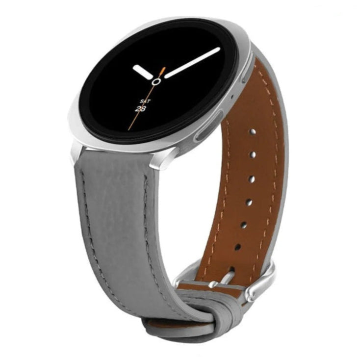 Premium Leather Replacement Band for Samsung Galaxy Watch 8 &  Galaxy Watch 8 Classic