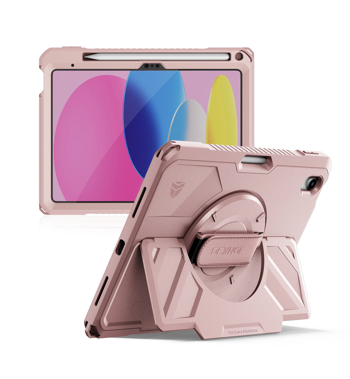 Shockproof Case with 360° Rotating Hand Grip for iPad 11th Generation