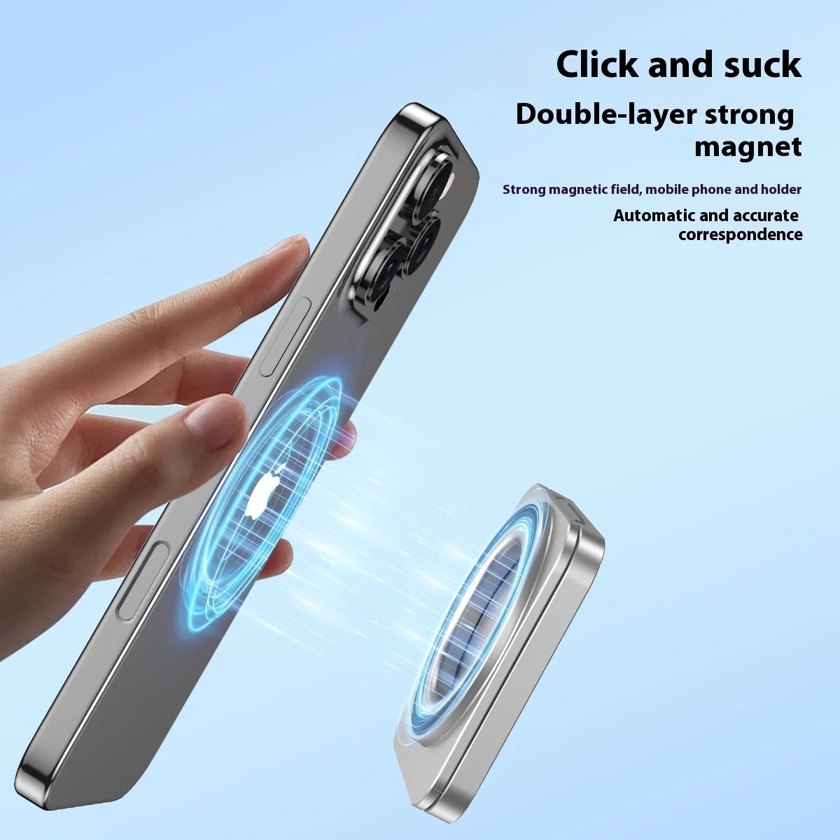 Compact Double-Sided Magnetic Phone Mount