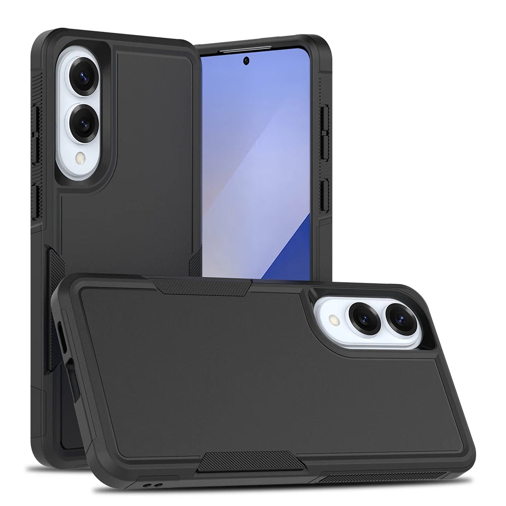 Heavy Duty Rugged Armor Shockproof Case for Samsung Galaxy S25 Edge